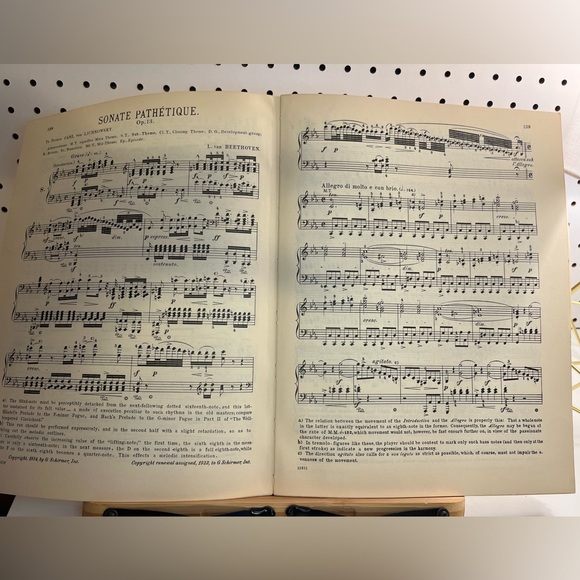 Beethoven Sonatas for the Piano, Book 1" from Schirmer's Library of Music - Picture 10 of 16